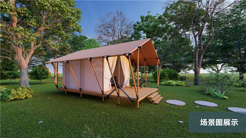 四季皆宜的户外宫殿｜恒温系统+手工羊毛地毯，定义苍山县奢华星空新标准